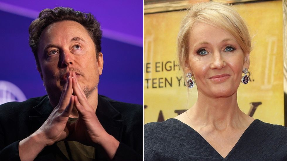 Elon Musk, JK Rowling