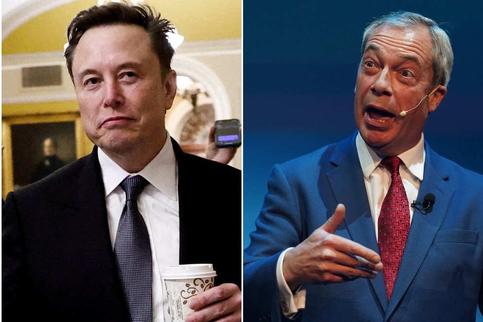 Elon Musk; Nigel Farage