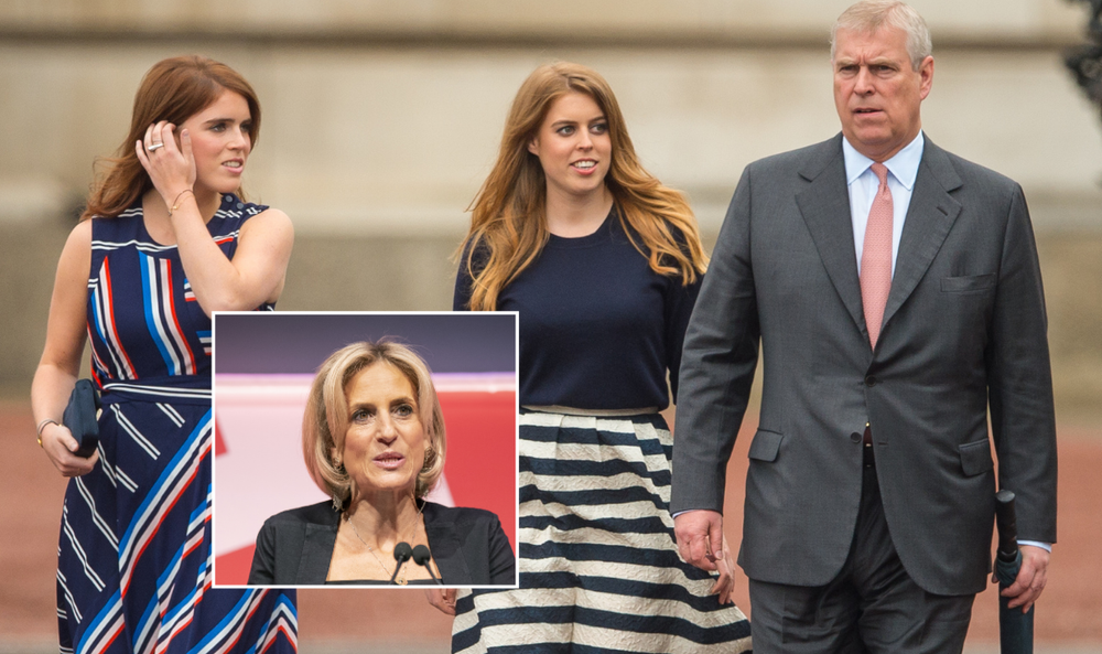 Emily Maitlis and Prince Andrew