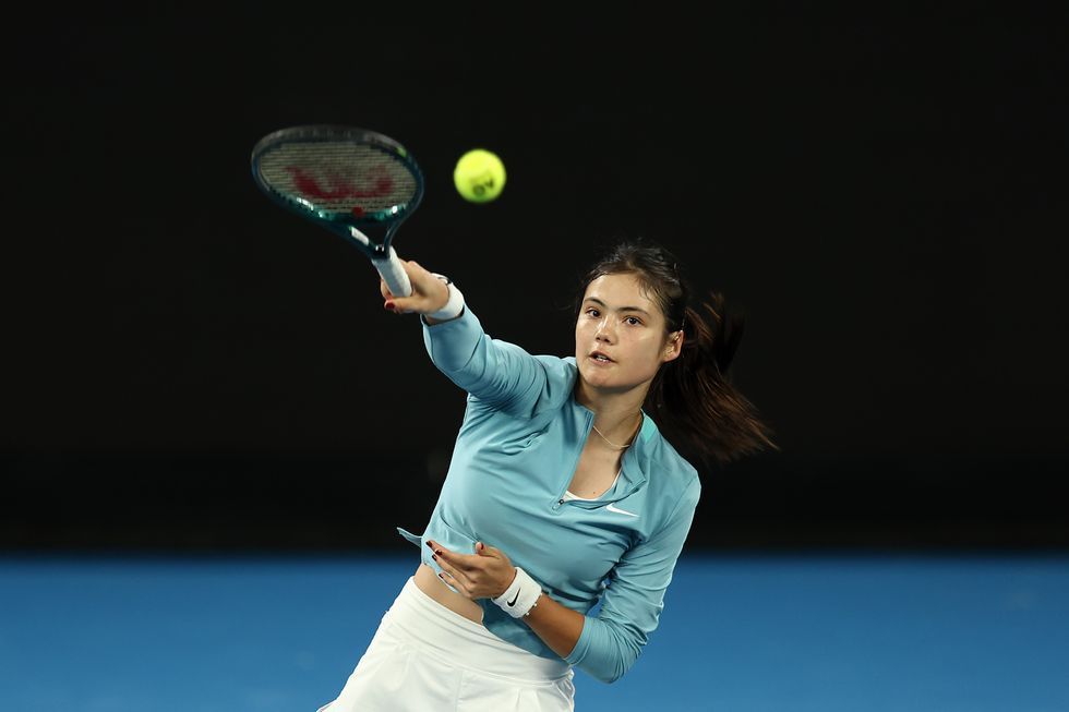 Emma Raducanu is back in action at the Australian Open this week