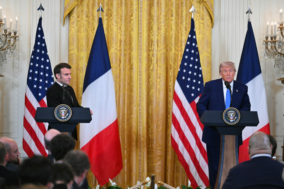 Emmanuel Macron; Donald Trump