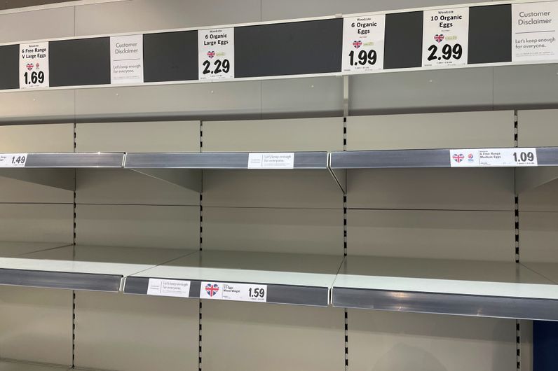 Asda, Lidl, Tesco and Sainsbury's ration or start to run out of eggs as  shortages hit the shelves - Wales Online