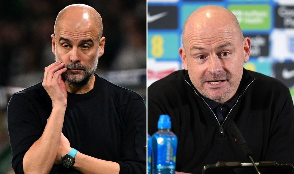 England news Pep Guardiola Lee Carsley