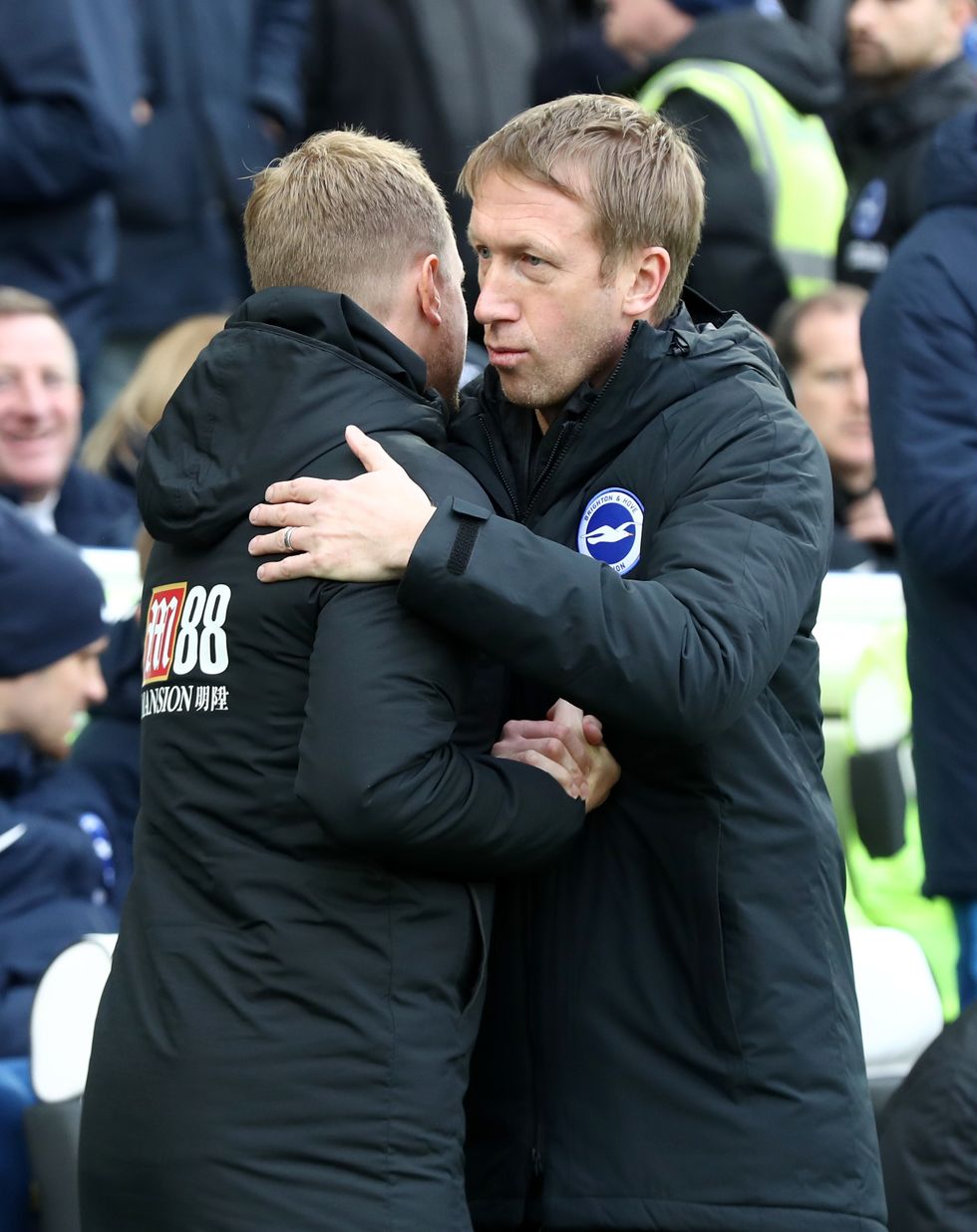 England next manager Eddie Howe Graham Potter