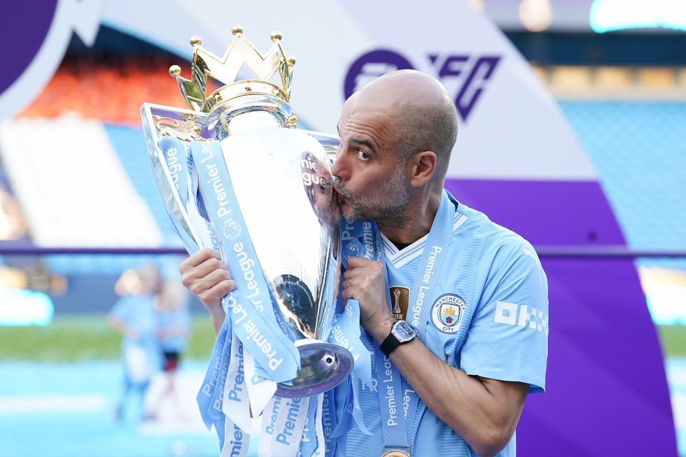 England next manager Pep Guardiola Man City