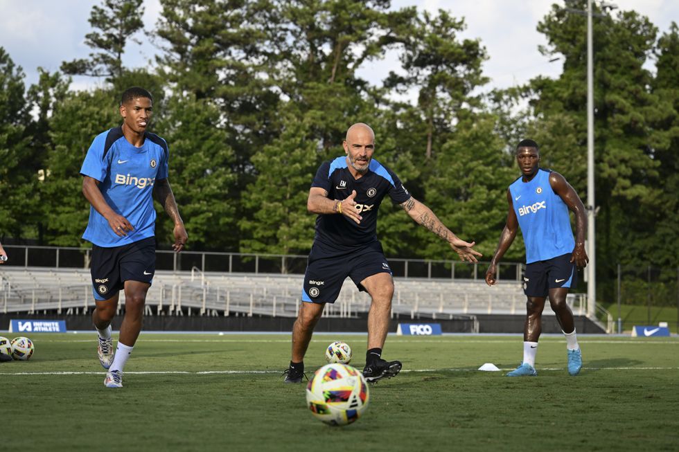 Enzo Maresca is gearing up for his first season in charge at Chelsea