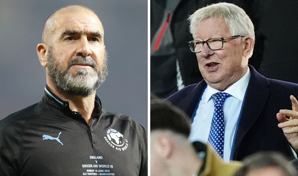 Eric Cantona has jumped to the defence of Sir Alex Ferguson