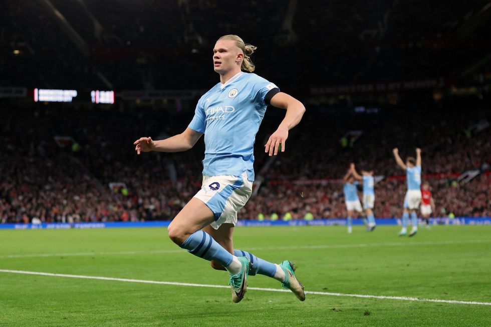 Erling Haaland Man City Man Utd