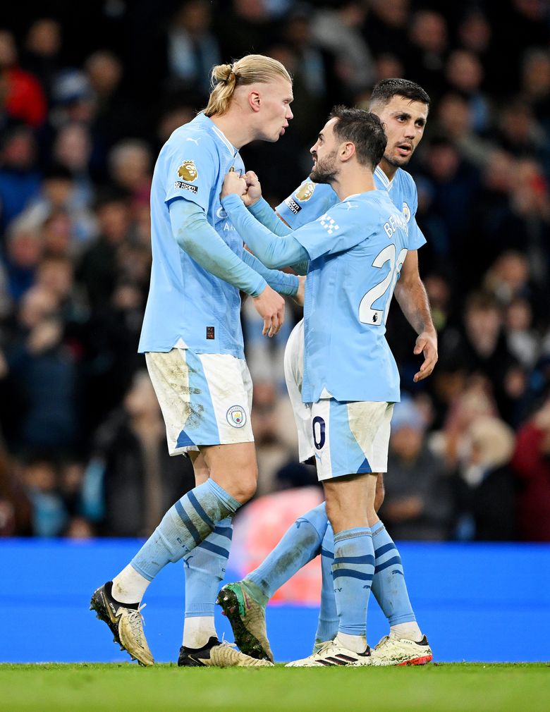 Erling Haaland: Pep Guardiola says Man City striker ready to start against  Brentford and shrugs off Real Madrid links, Football News