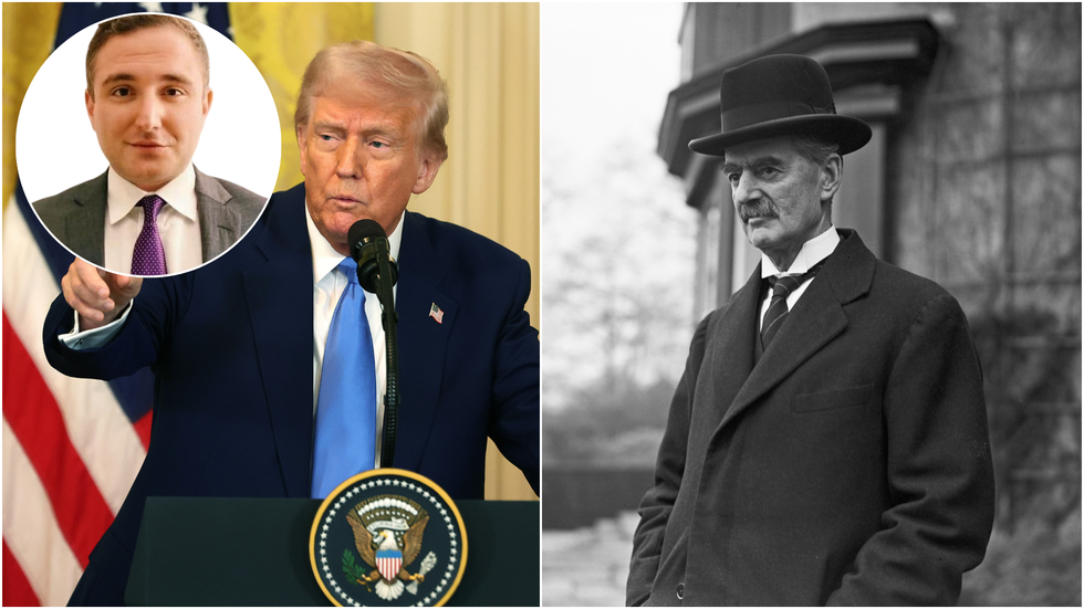 Erol Morkoc, Donald Trump and Neville Chamberlain