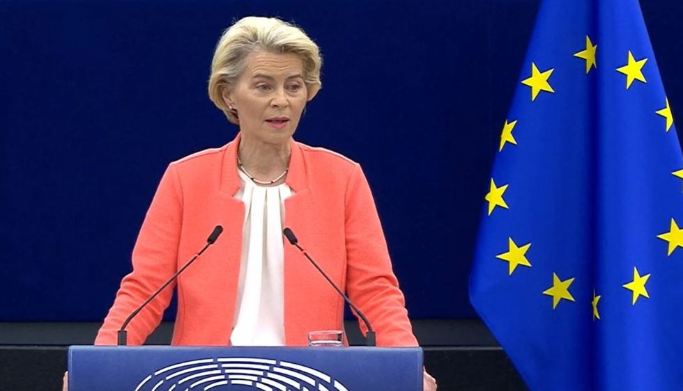 EU Commission President Ursula von der Leyen