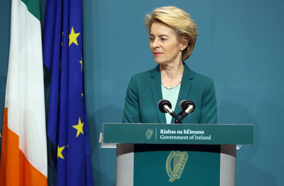 EU commission president Ursula von der Leyen