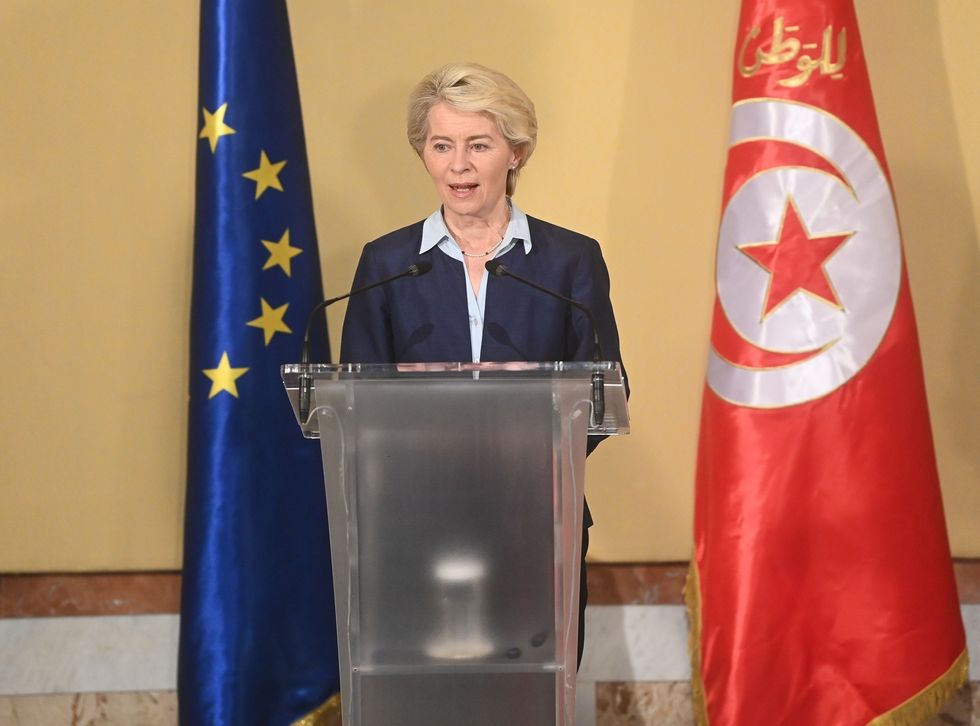 European Commission President Ursula von der Leyen