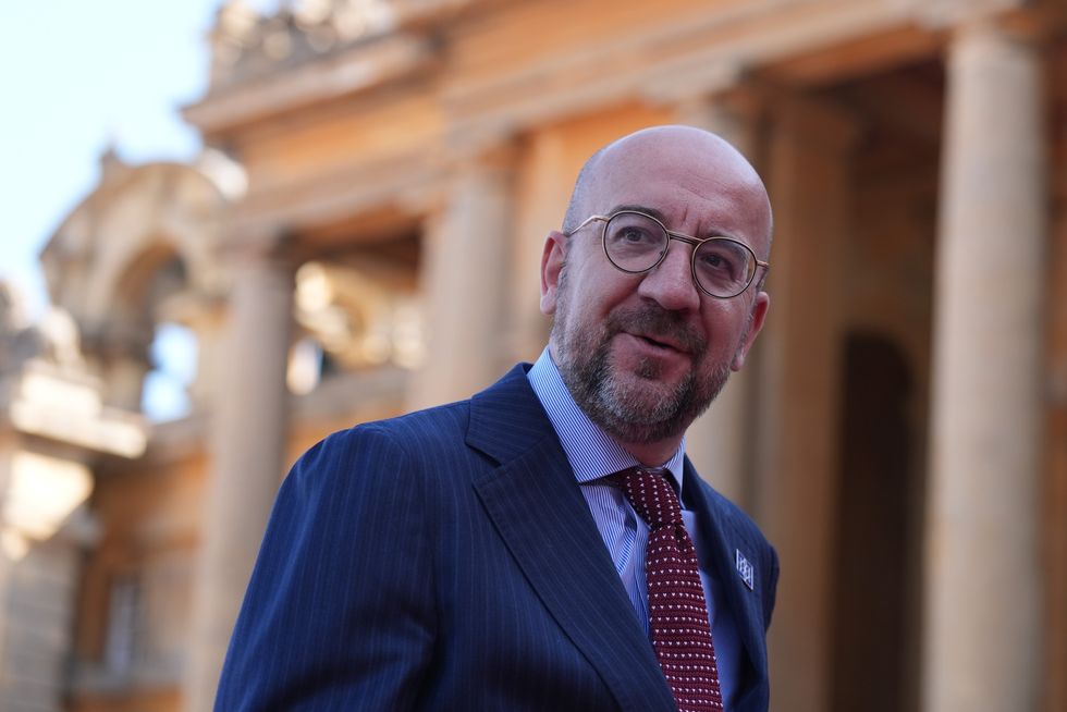 European Council President Charles Michel