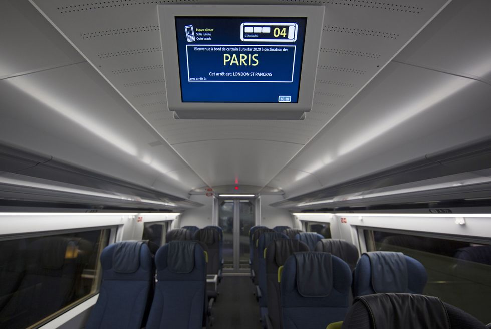 Eurostar train