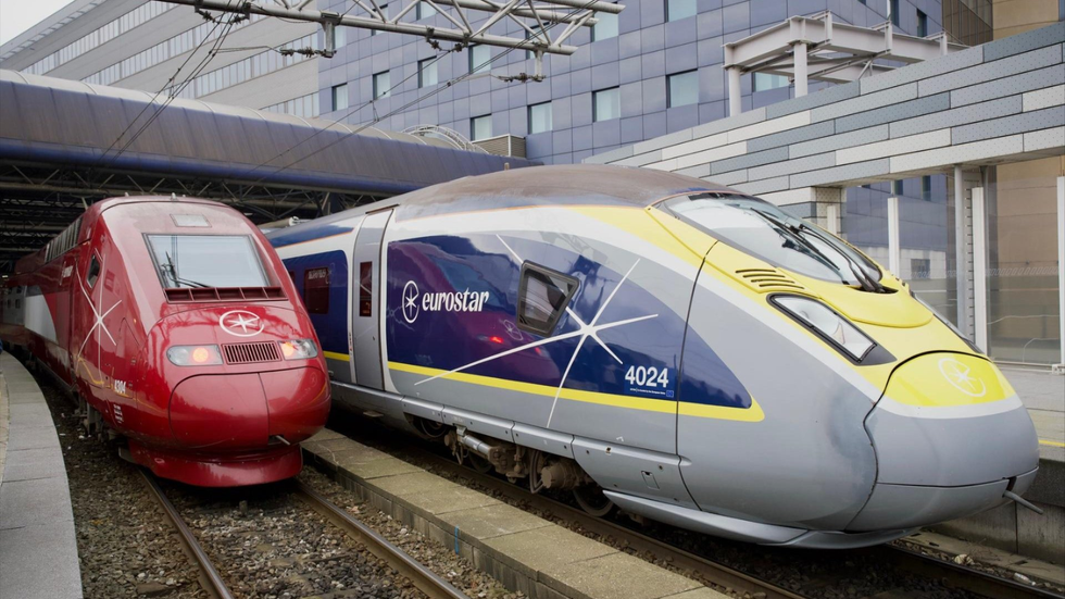 Eurostar trains