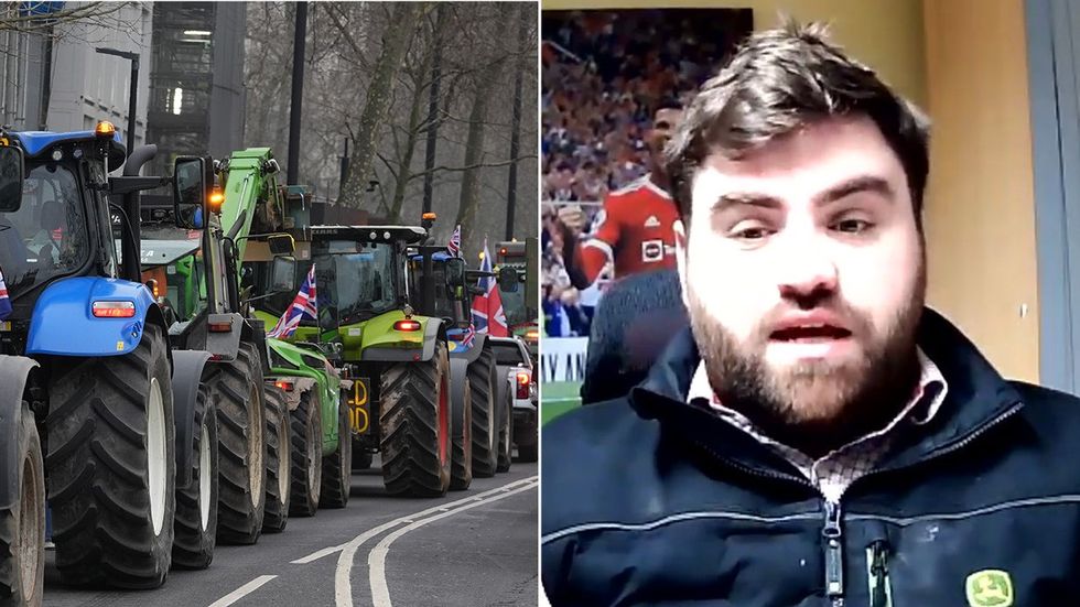 Farmer protest, farmer James Fairlie