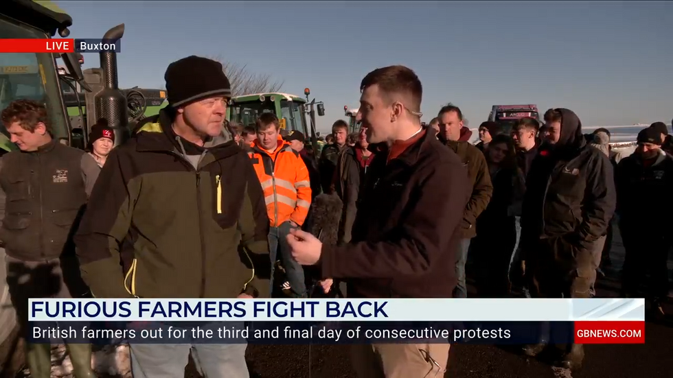 Farmer protest