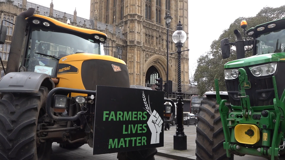 Farmer protest