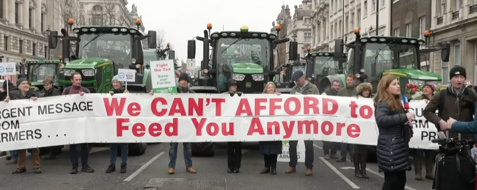 Farmers have descended on Westminsteru200b