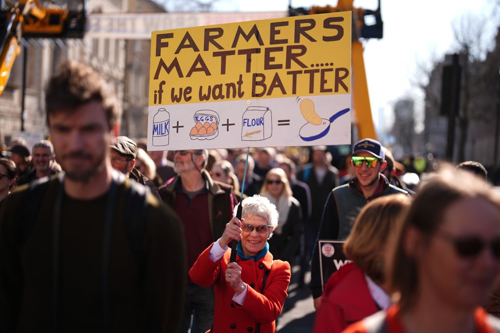 Farmers' 'Pancake Rally'