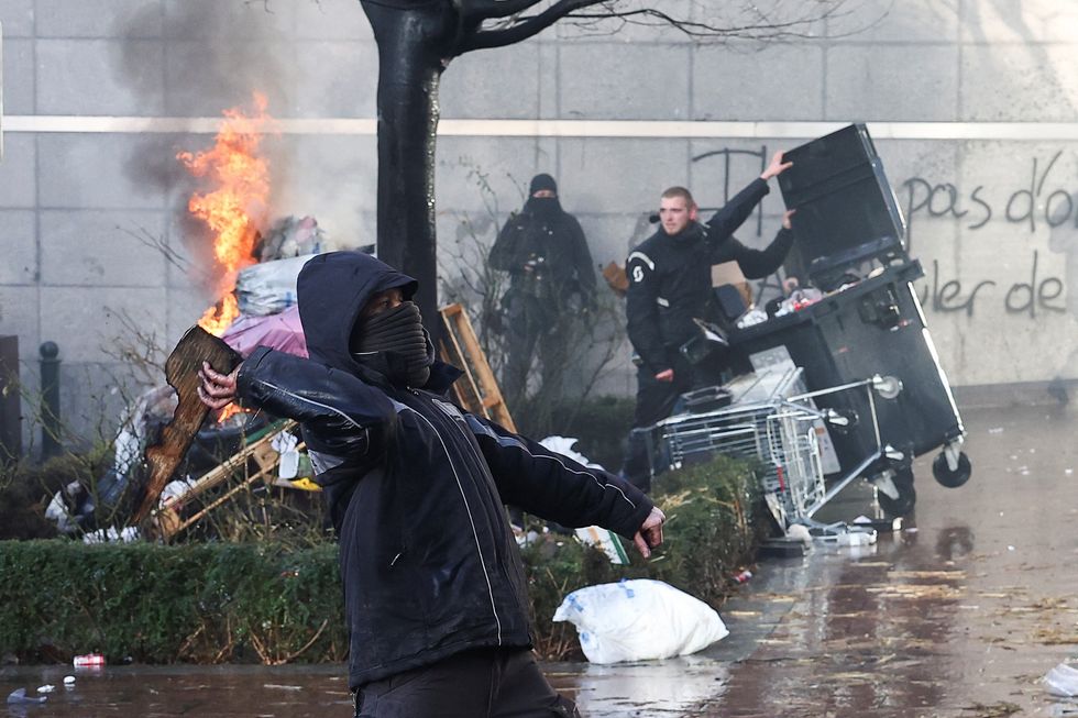 Farmers protest in Europe