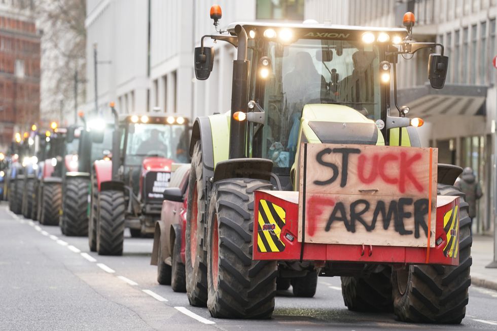 Farmers protests have come as the Prime Minister's popularity plummets