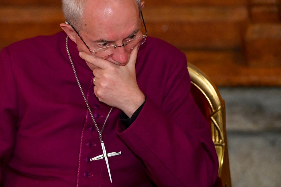 Church Of Englands Justin Welby Fights Back Tears As Gay Marriage Row Explodes 5847