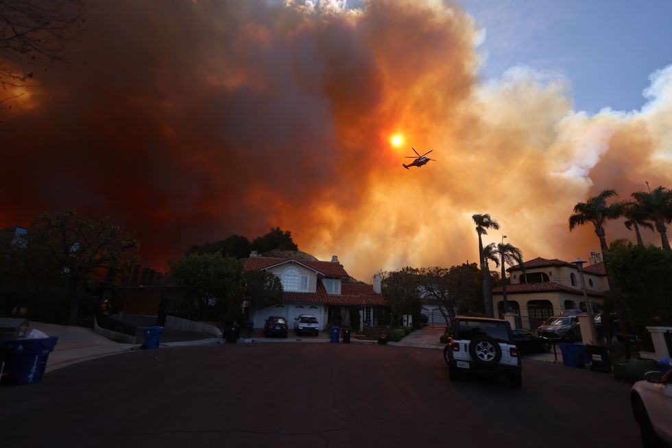 Fire in California