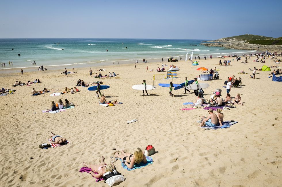 Fistral Beach Cornwall