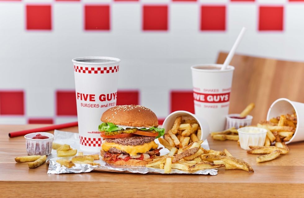 Five Guys food