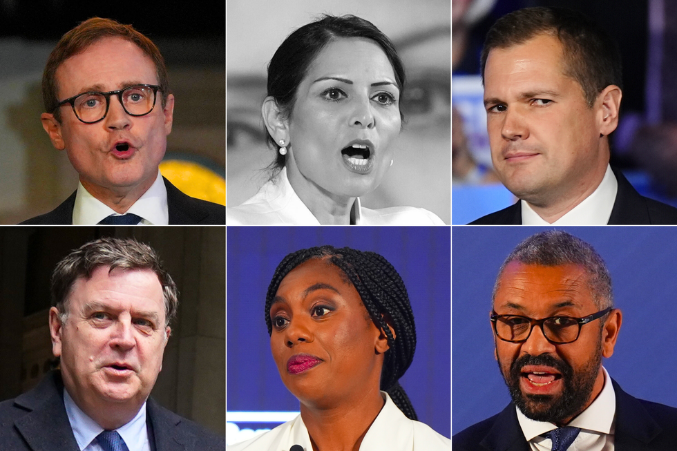 Five remaining Tory leadership contenders