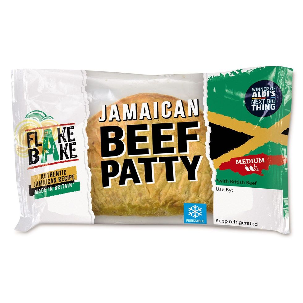 Flake Bake Jamaican Beef Patty