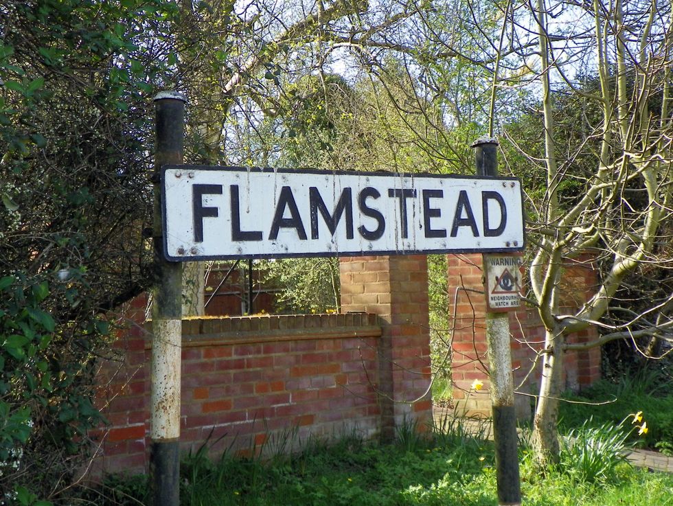 Flamstead sign