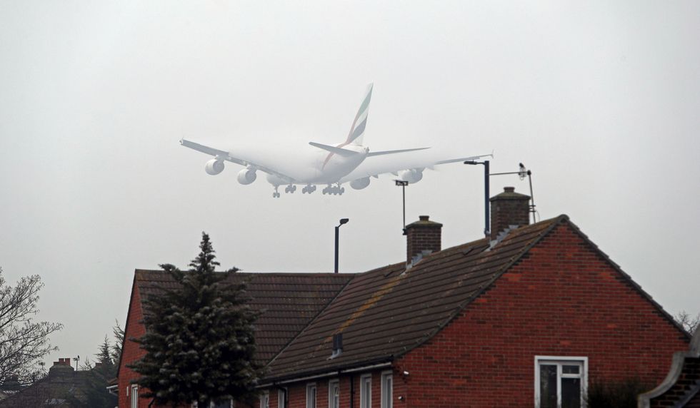 Flight landing in fog