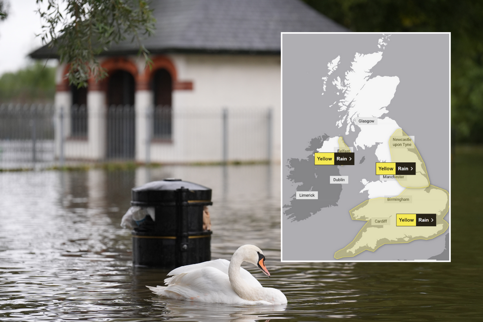 Flooding hit Wellingborough, Northamptonshire