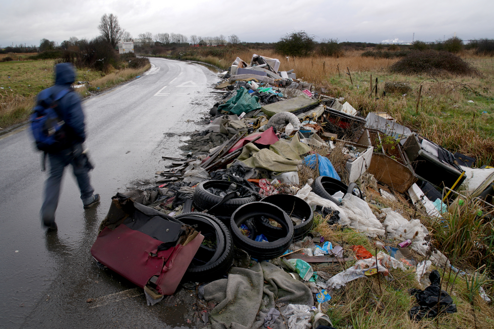 Fly tipping