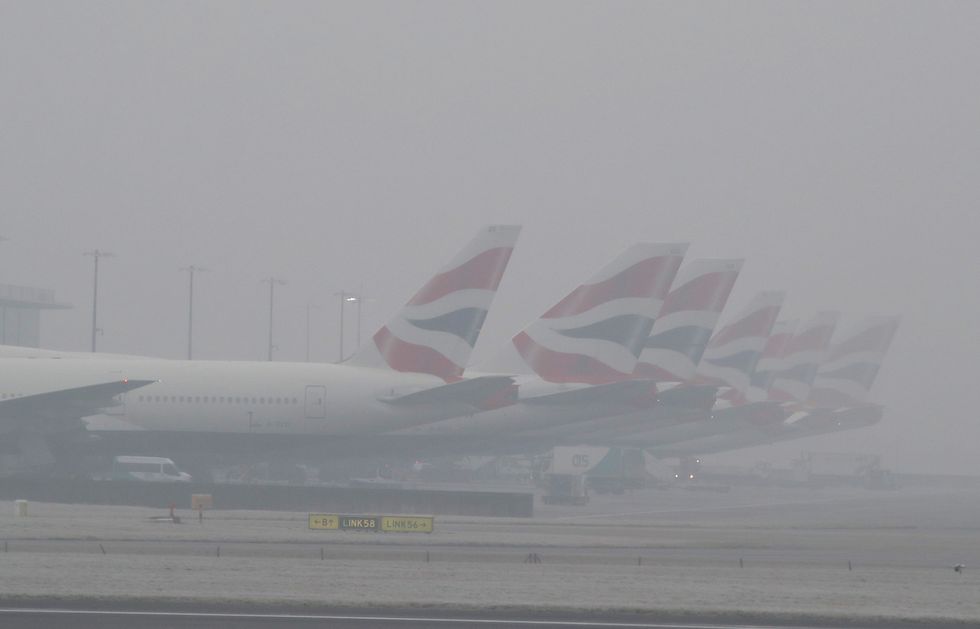 Fog at Heathrow