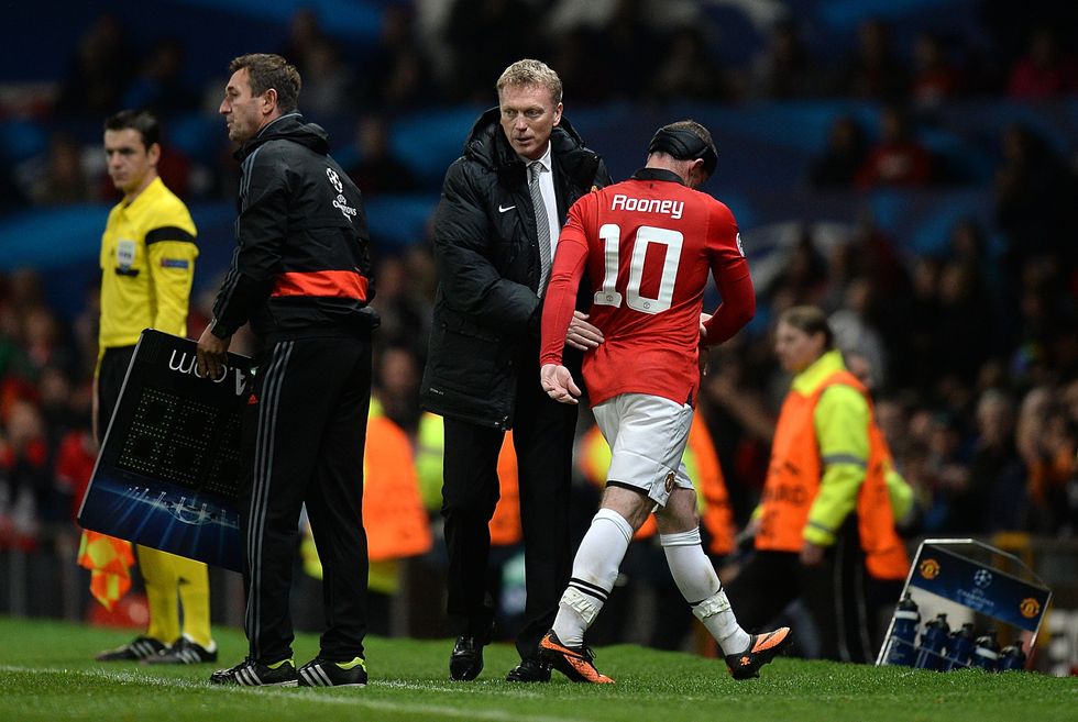 Football news Wayne Rooney David Moyes