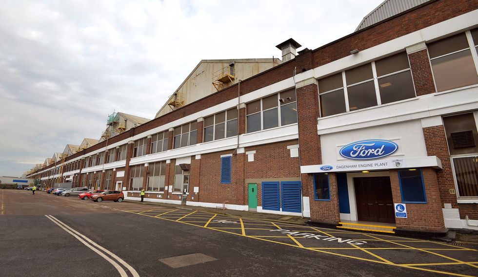 Ford manufacturing plant in Dagenham