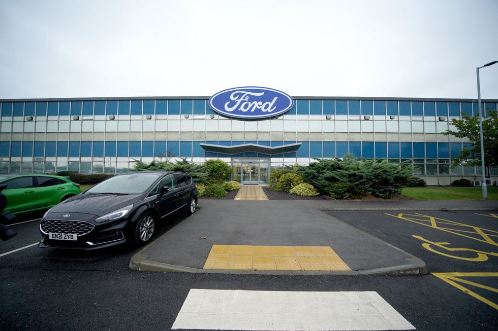 Ford's Halewood plant in Speke, Merseyside