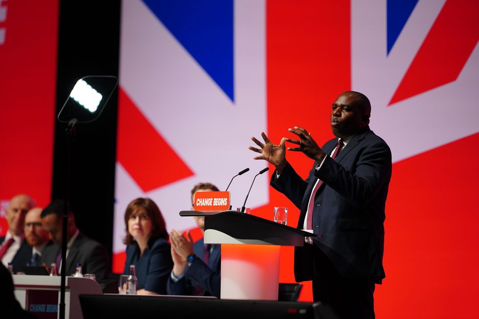 Foreign Secretary David Lammy