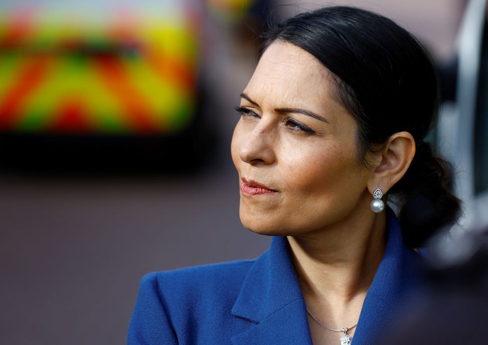 Former home secretary Priti Patel