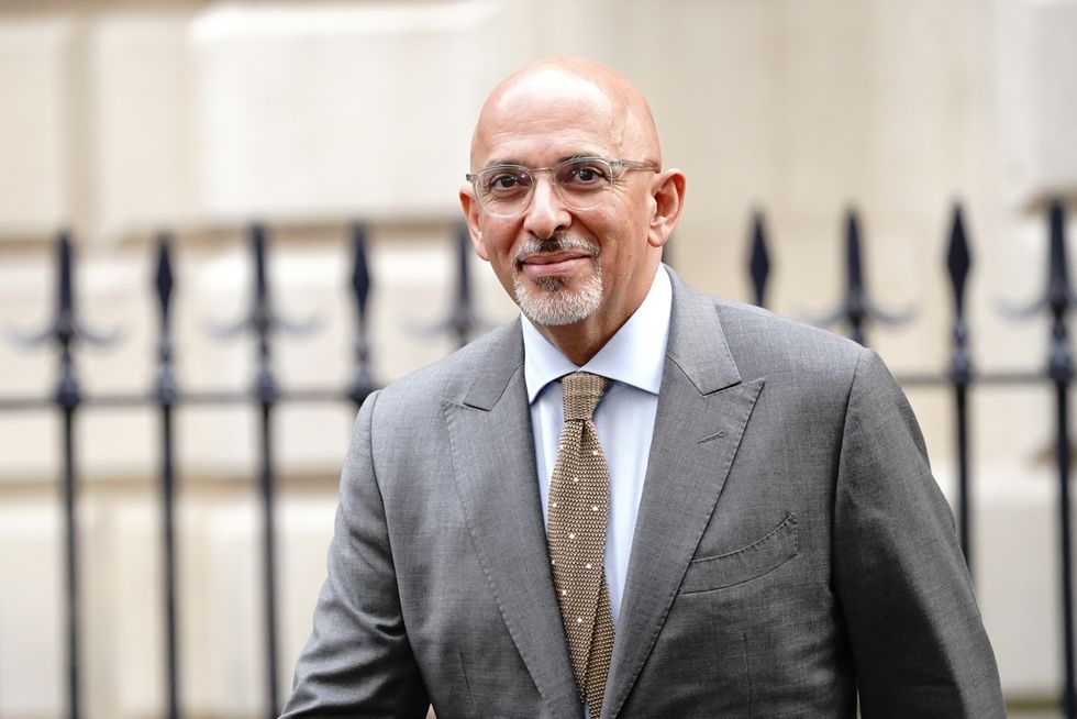 Former Tory Chancellor Nadhim Zahawi