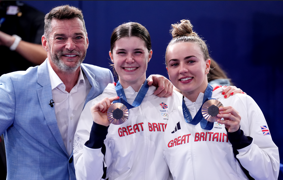 Fred Sirieix and daughter