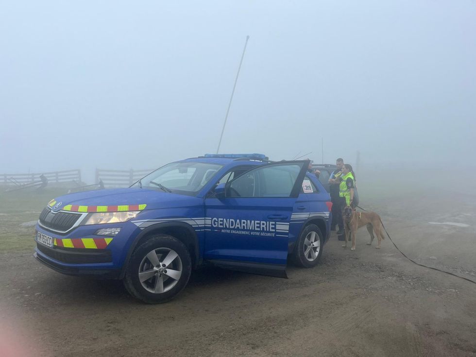 French Gendarmerie car