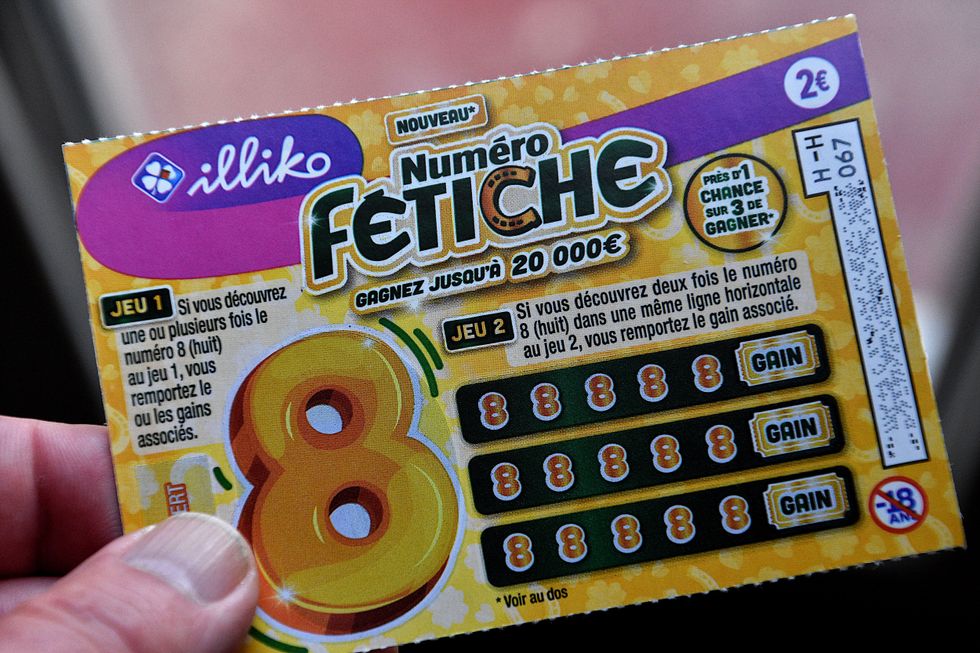 French scratch card