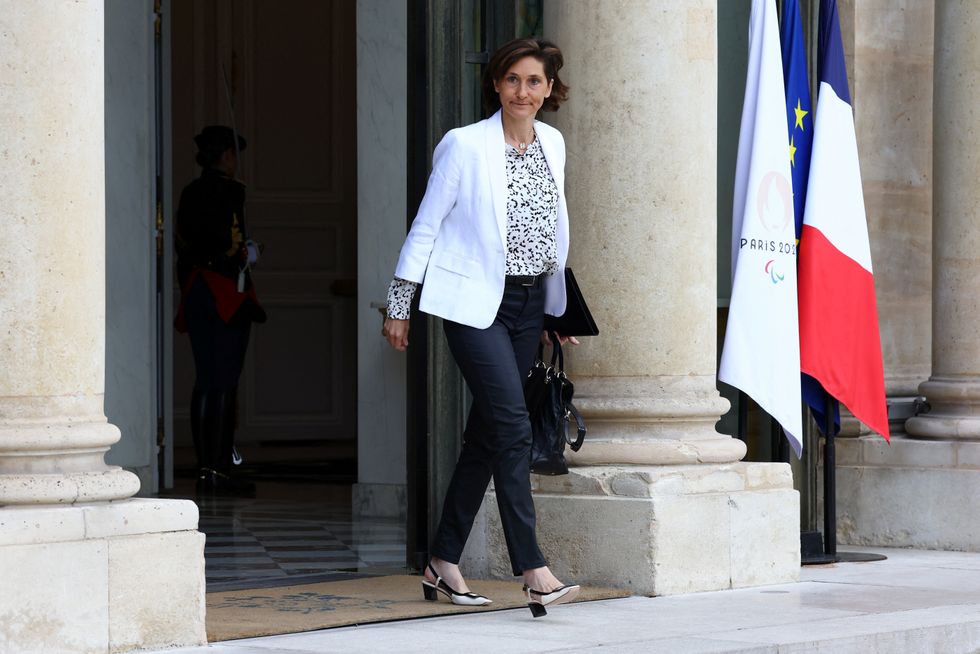 French Sports, Olympic and Paralympic Games Minister Amelie Oudea-Casterau200b