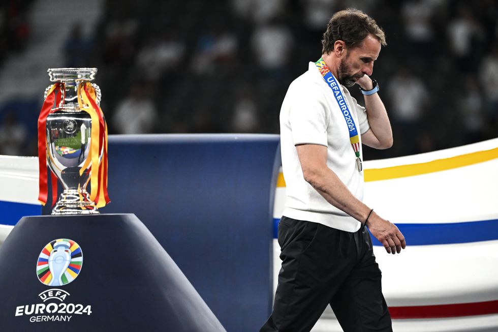 Gareth Southgate led England to back-to-back Euros finals