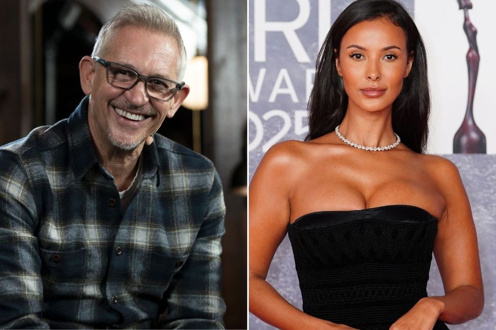 Gary Lineker Maya Jama